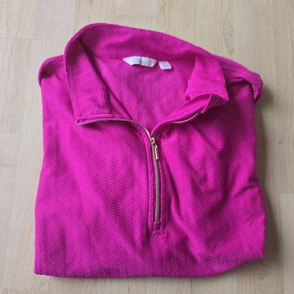 Lady Hagen Quarter Zip Top Size Large - Picture 1 of 7